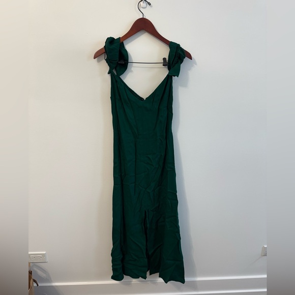 Reformation Size 8 Green Baxley Dress - Picture 2 of 9